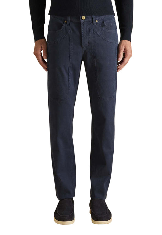 Jeckerson Pantaloni Uomo Jeckerson JUPPA077JOHN001 CTCPTVELL009 U006 blue  blue