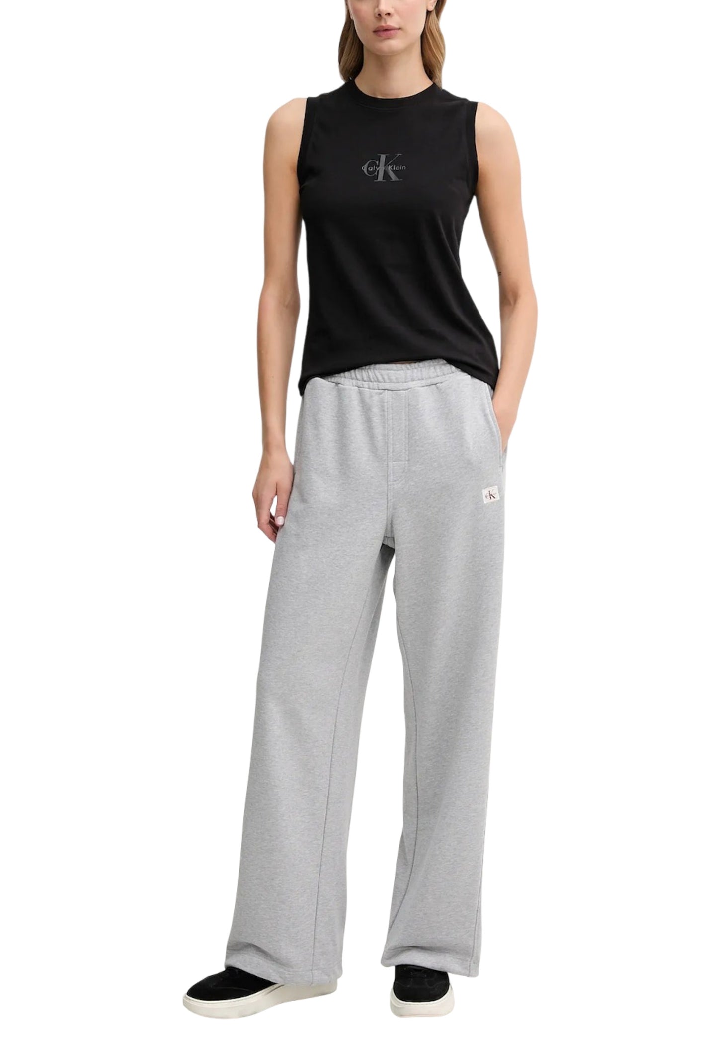 Calvin Klein Jeans Pantaloni Donna Calvin Klein Jeans LV047C249G grey  grey