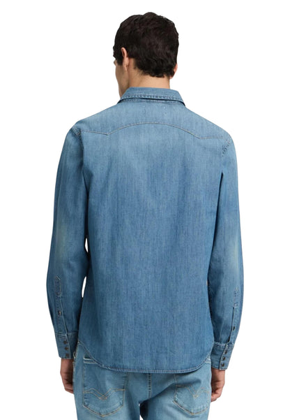 Replay Camicia Uomo Replay M4023T.000.26C 94A light blue  light blue