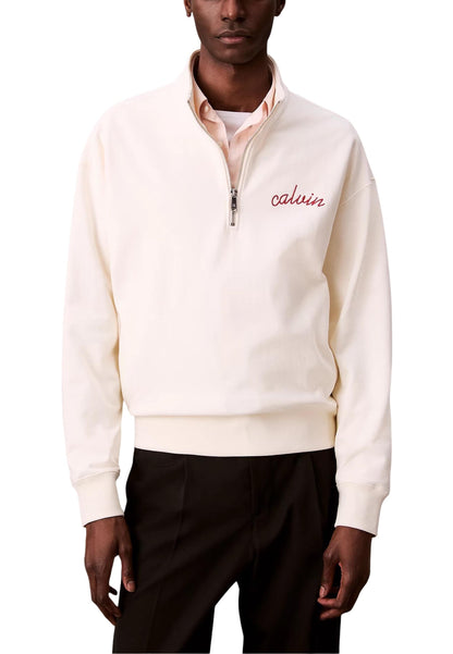 Calvin Klein Jeans Felpa Uomo Calvin Klein Jeans LV04RC227G white  white