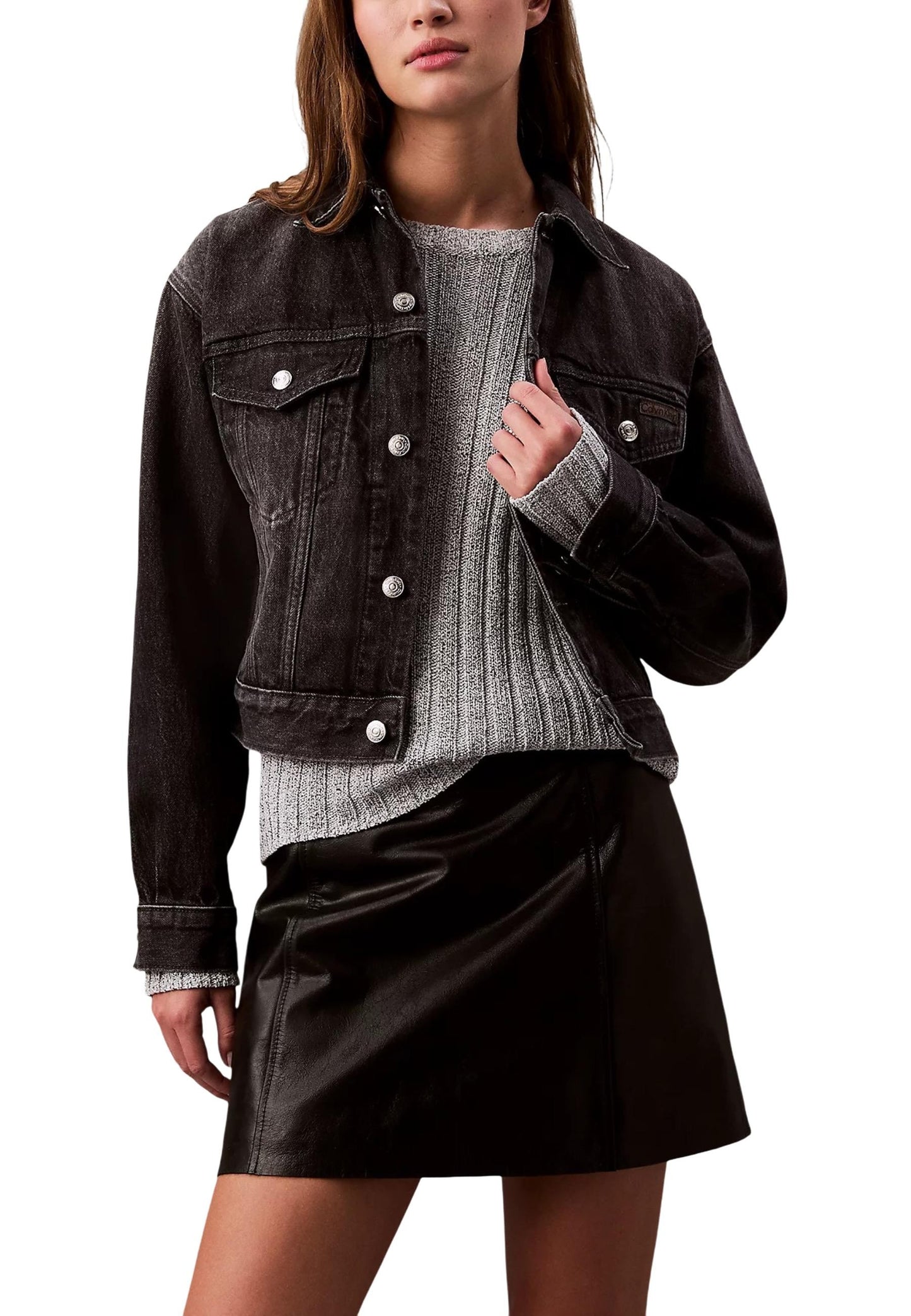 Calvin Klein Jeans Giubbotto Donna Calvin Klein Jeans LV047B741G black  black