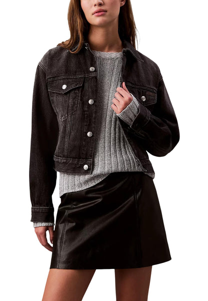 Calvin Klein Jeans Giubbotto Donna Calvin Klein Jeans LV047B741G black  black
