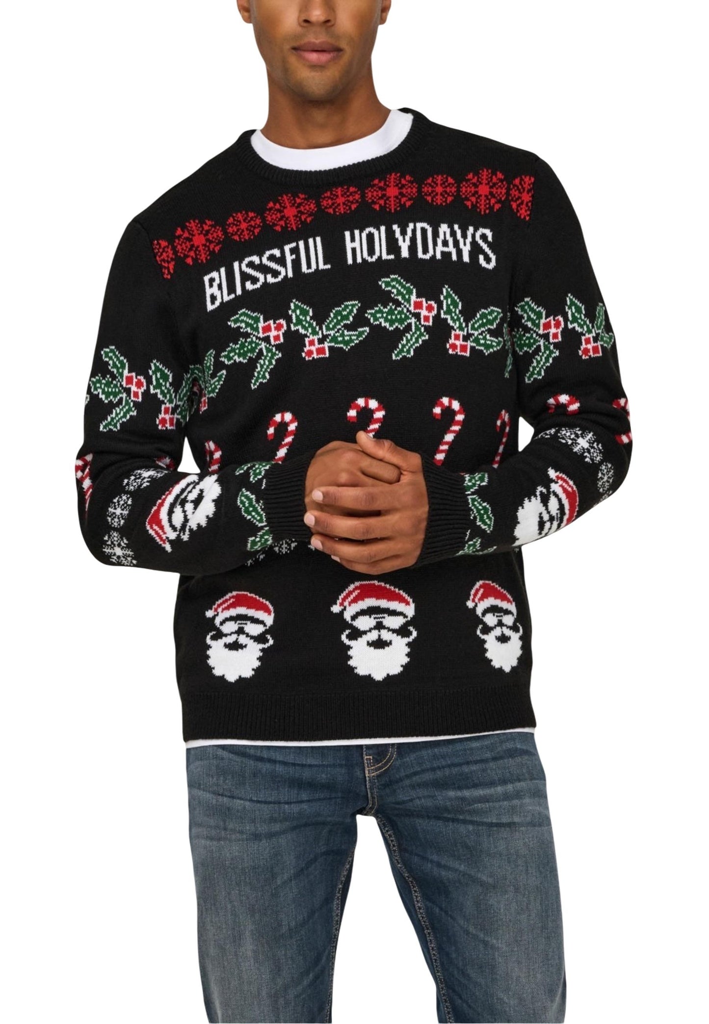 Only & Sons Maglia Uomo Only & Sons 82264253 black  black