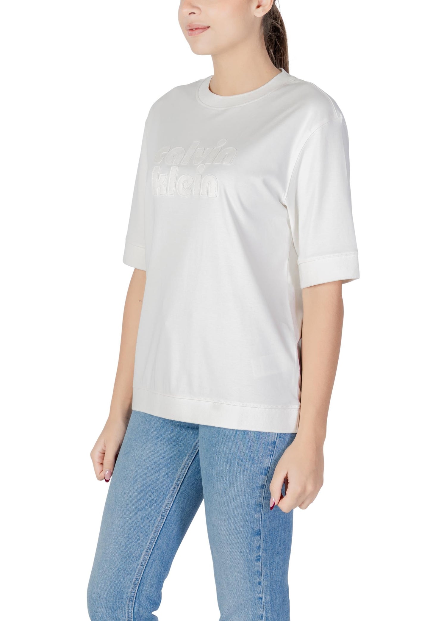 Calvin Klein Jeans T-Shirt Donna Calvin Klein Jeans LV047C208G white  white