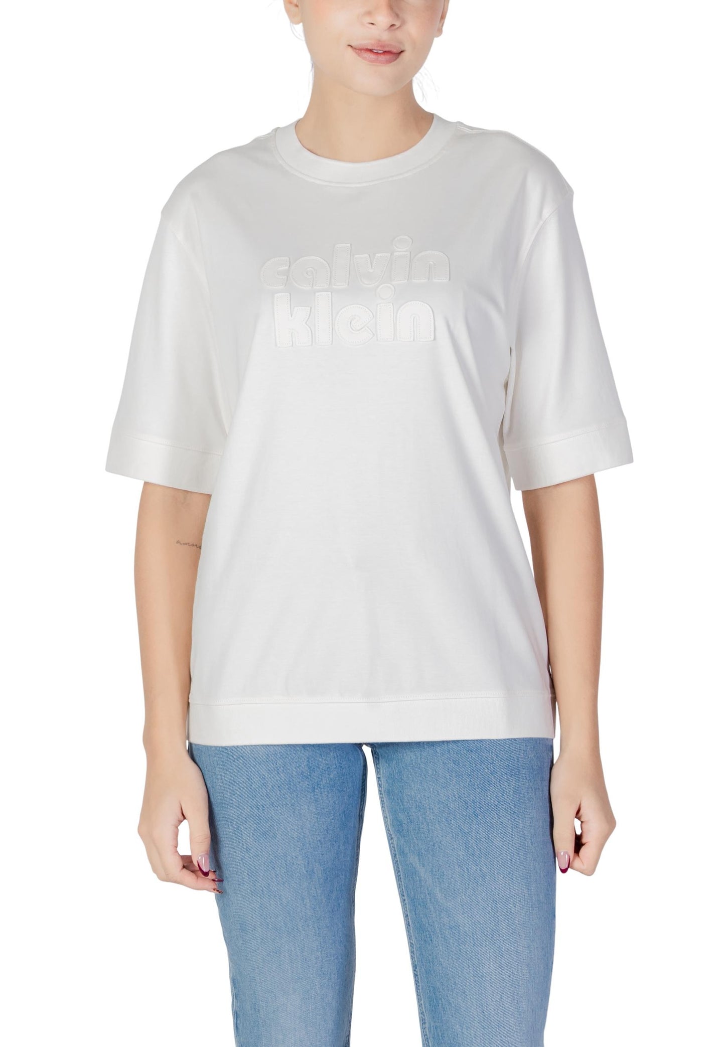 Calvin Klein Jeans T-Shirt Donna Calvin Klein Jeans LV047C208G white  white