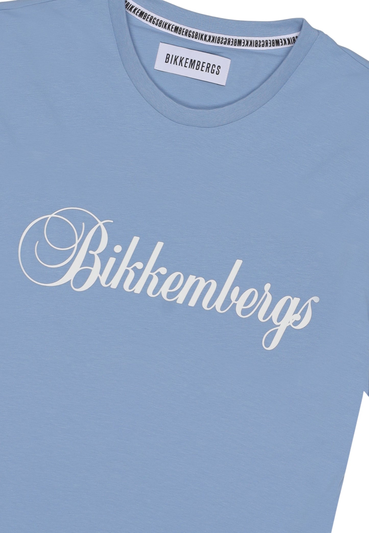 Bikkembergs T-Shirt Uomo Bikkembergs BIKTSHUAAF2ST0656223/21 light blue  light blue