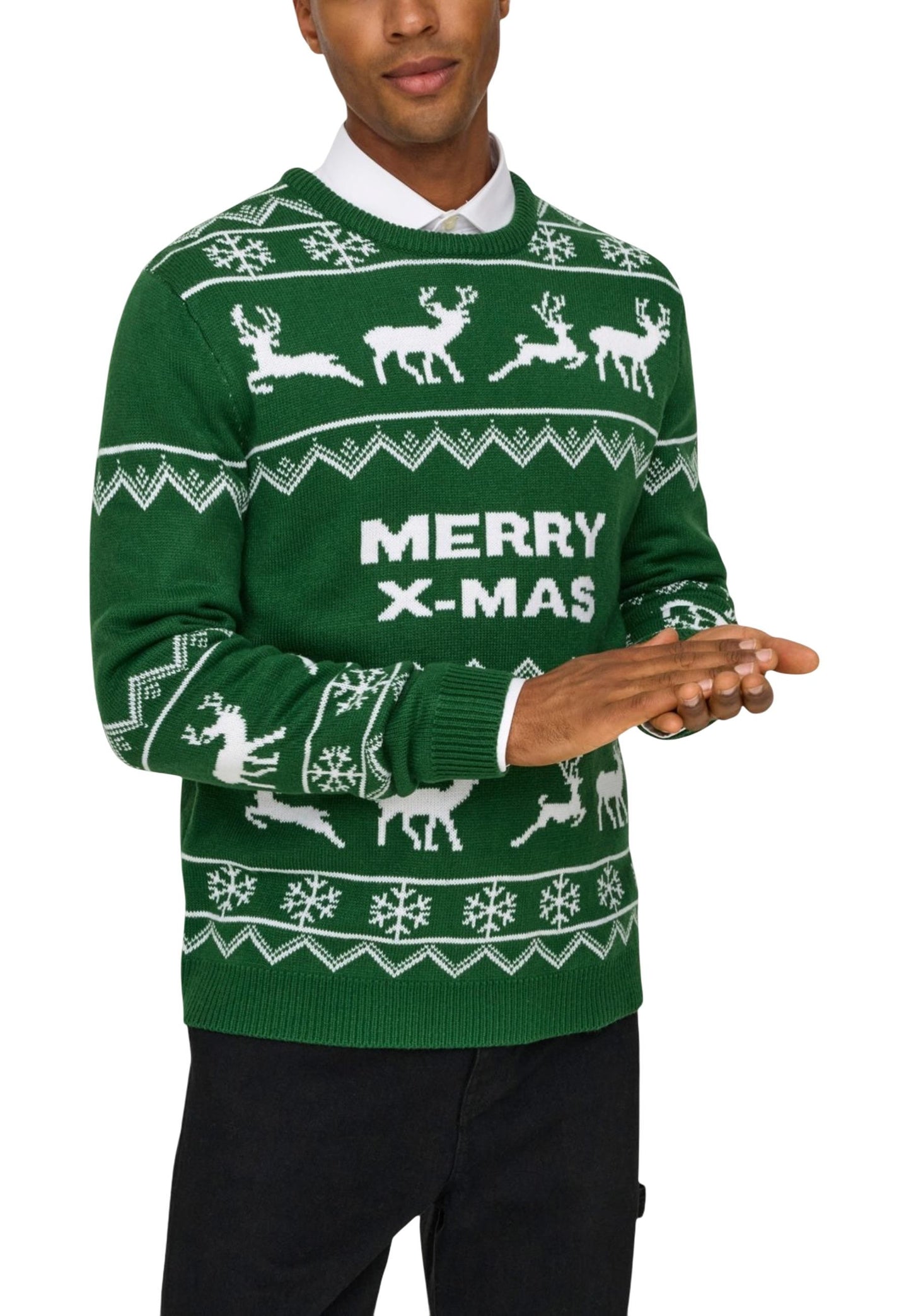 Only & Sons Maglia Uomo Only & Sons 82264253 green  green