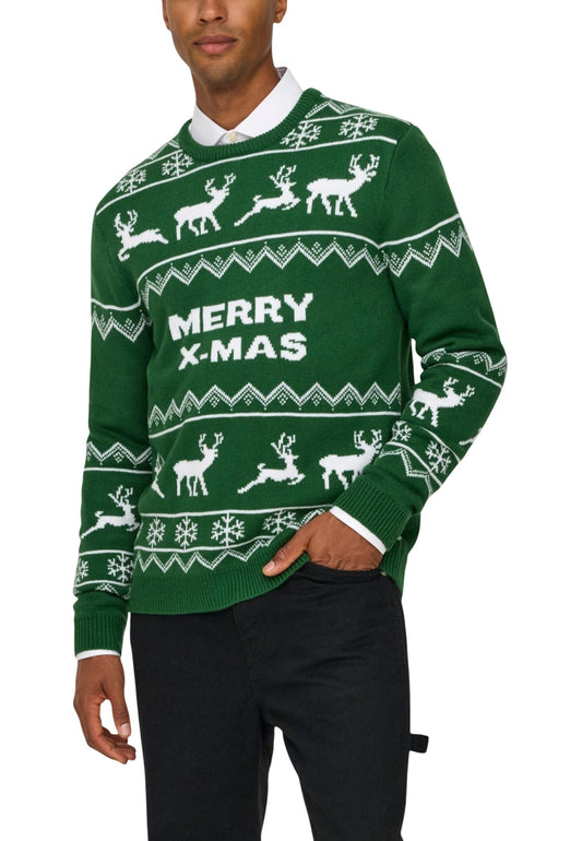 Only & Sons Maglia Uomo Only & Sons 82264253 green  green