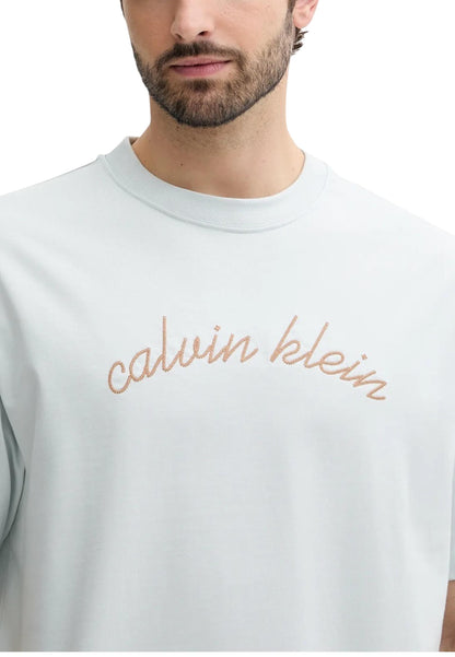 Calvin Klein Jeans T-Shirt Uomo Calvin Klein Jeans LV04RC225G light blue  light blue