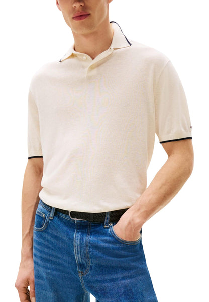 Tommy Hilfiger Maglia Uomo Tommy Hilfiger MW0MW40539 white  white