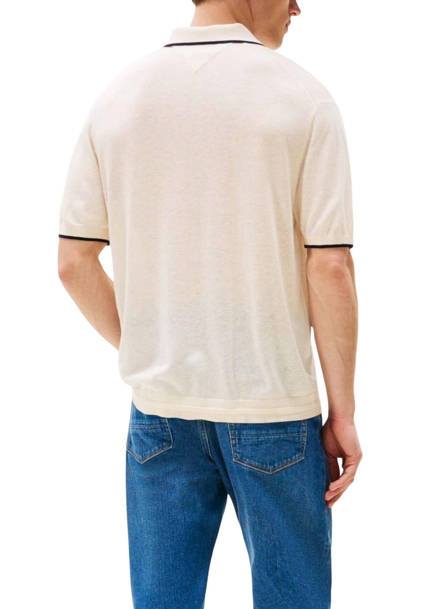 Tommy Hilfiger Maglia Uomo Tommy Hilfiger MW0MW40539 white  white