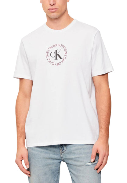 Calvin Klein Jeans T-Shirt Uomo Calvin Klein Jeans LV14RE816G white  white