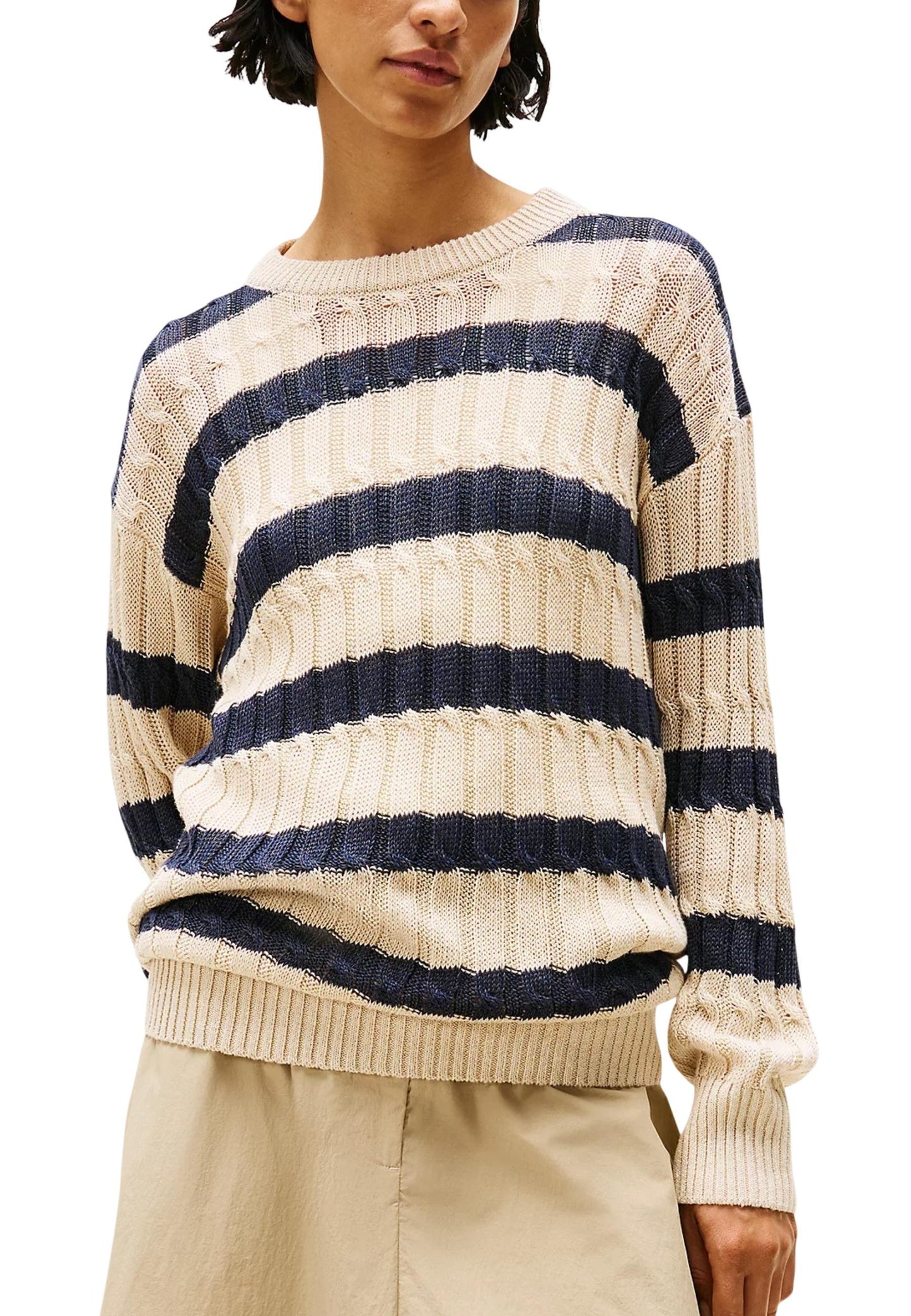 Tommy Hilfiger Maglia Donna Tommy Hilfiger WW0WW44481 beige  beige