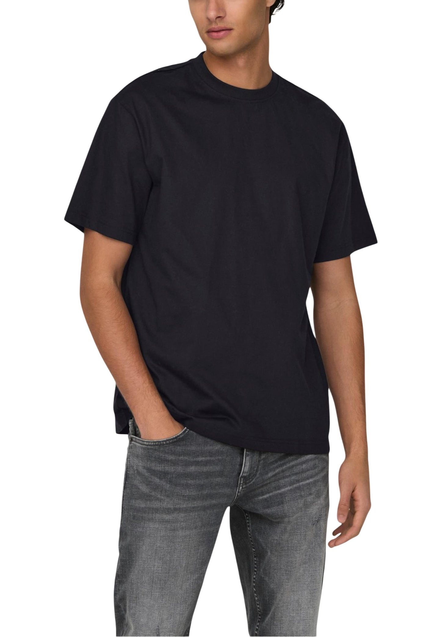 Only & Sons T-Shirt Uomo Only & Sons 22022532 black  black