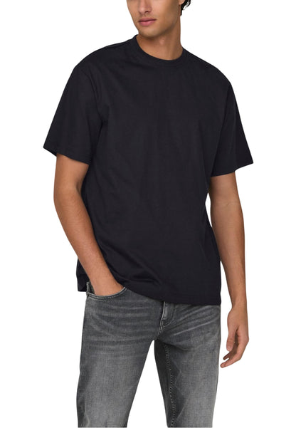 Only & Sons T-Shirt Uomo Only & Sons 22022532 black  black
