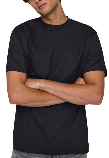 Only & Sons T-Shirt Uomo Only & Sons 22022532 black  black