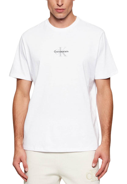 Calvin Klein Jeans T-Shirt Uomo Calvin Klein Jeans LV04RB866G white  white