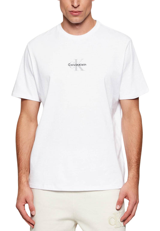 Calvin Klein Jeans T-Shirt Uomo Calvin Klein Jeans LV04RB866G white  white