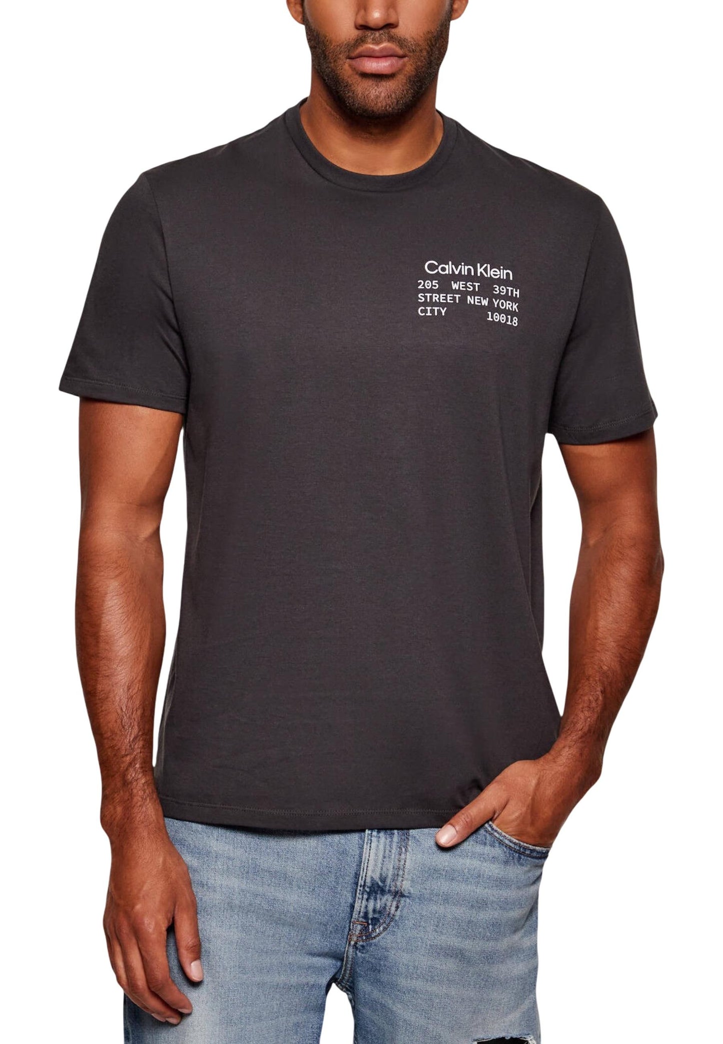 Calvin Klein Jeans T-Shirt Uomo Calvin Klein Jeans LV14RE830G black  black