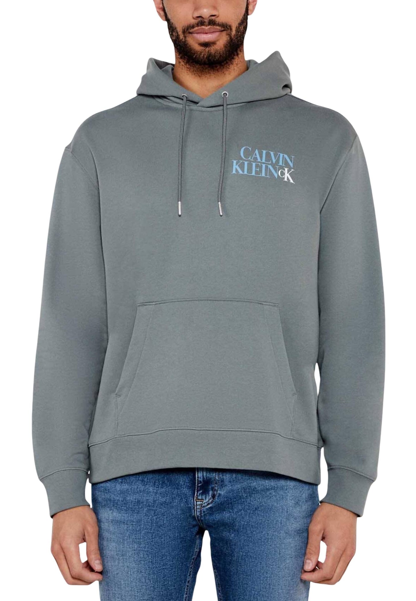 Calvin Klein Jeans Felpa Uomo Calvin Klein Jeans LV04RC283G grey  grey