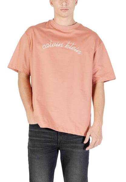 Calvin Klein Jeans T-Shirt Uomo Calvin Klein Jeans LV04RC225G pink  pink
