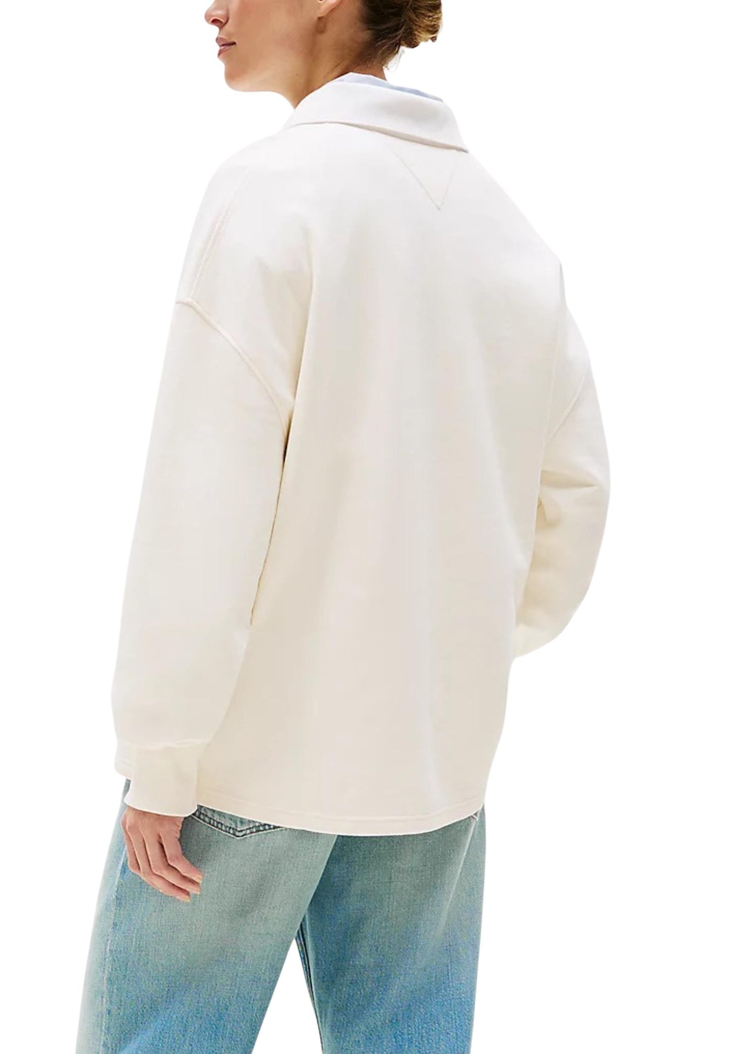 Tommy Hilfiger Felpa Donna Tommy Hilfiger WW0WW45779 white  white