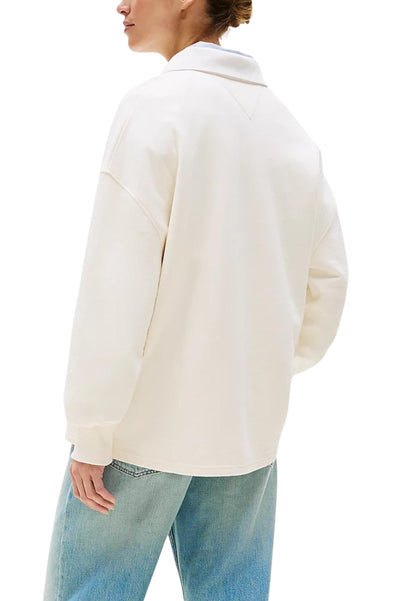 Tommy Hilfiger Felpa Donna Tommy Hilfiger WW0WW45779 white  white