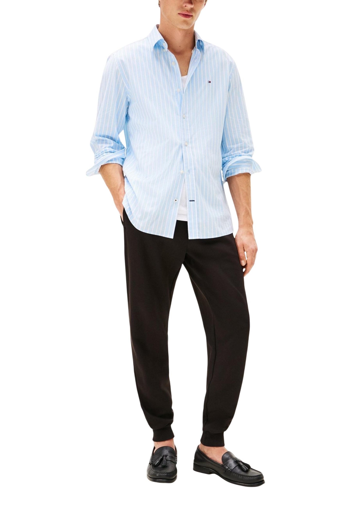 Tommy Hilfiger Pantaloni Uomo Tommy Hilfiger MW0MW37242 black  black