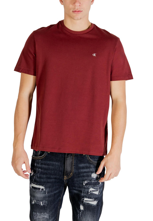 Calvin Klein Jeans T-Shirt Uomo Calvin Klein Jeans LV04RD254G red  red