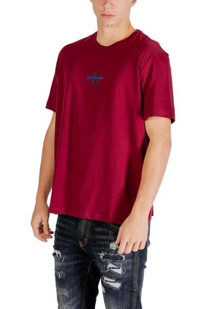 Calvin Klein Jeans T-Shirt Uomo Calvin Klein Jeans LV04RB866G bordeaux  bordeaux