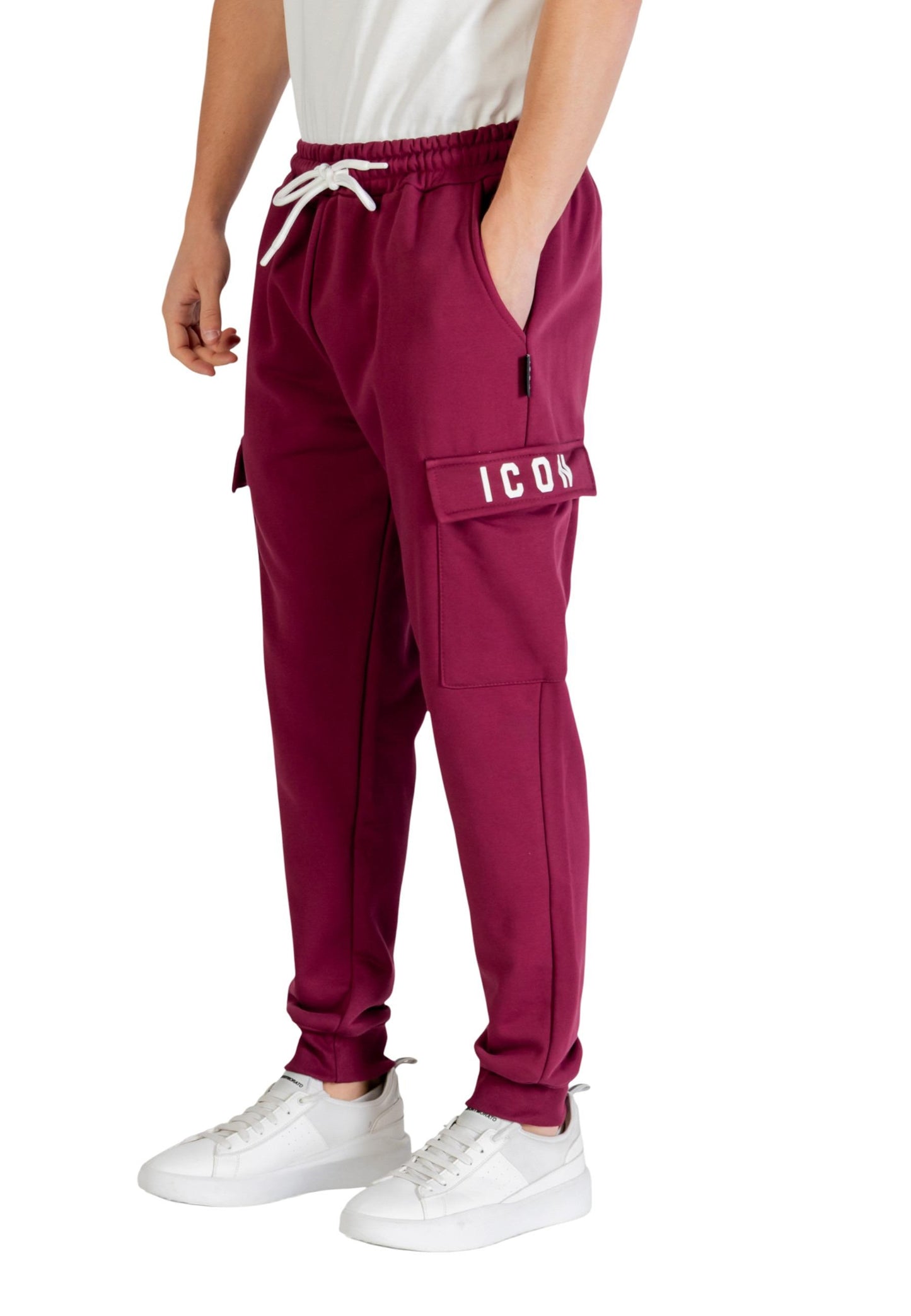 Icon Pantaloni Uomo Icon ICUF2W6P002 bordeaux  bordeaux