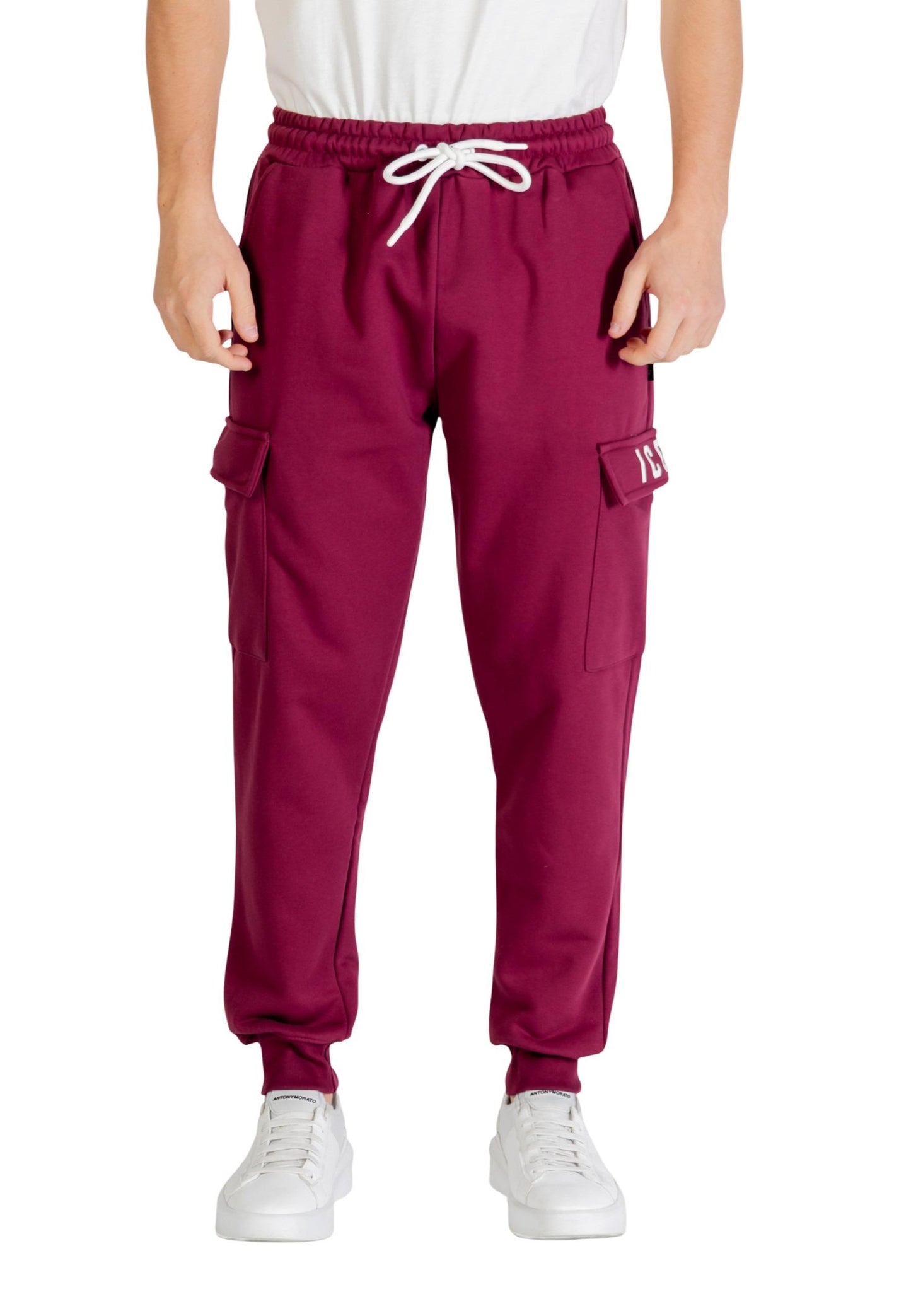 Icon Pantaloni Uomo Icon ICUF2W6P002 bordeaux  bordeaux