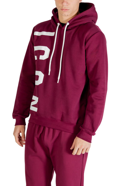 Icon Felpa Uomo Icon ICUF2W6F003 bordeaux  bordeaux