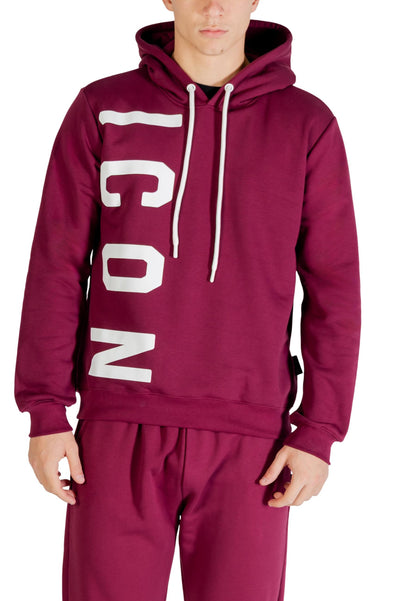 Icon Felpa Uomo Icon ICUF2W6F003 bordeaux  bordeaux