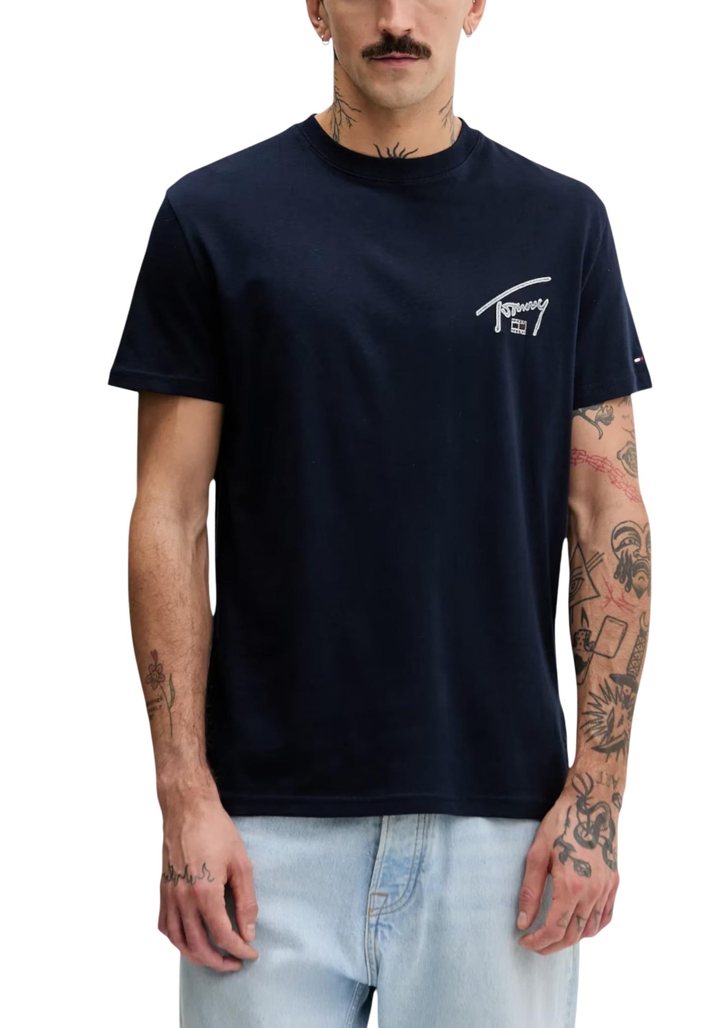 Tommy Hilfiger Jeans T-Shirt Uomo Tommy Hilfiger Jeans DM0DM22320 blue  blue