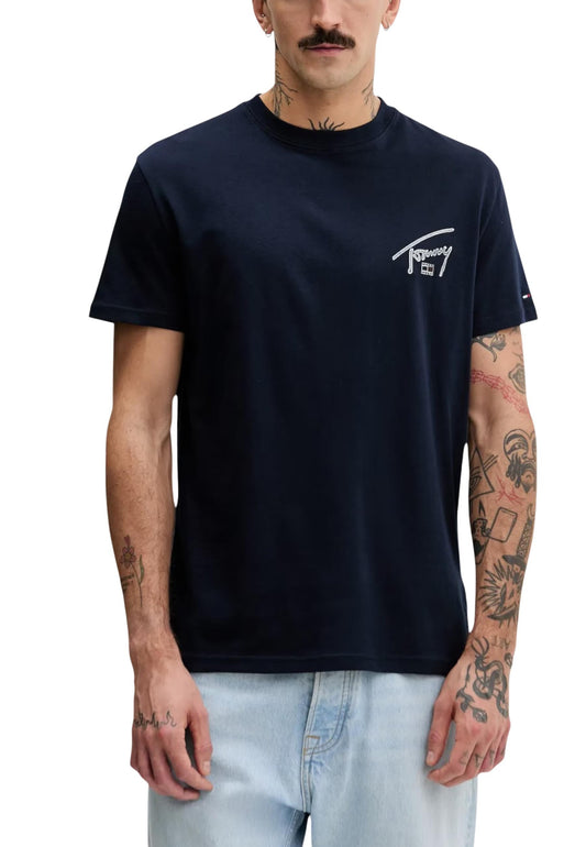 Tommy Hilfiger Jeans T-Shirt Uomo Tommy Hilfiger Jeans DM0DM22320 blue  blue