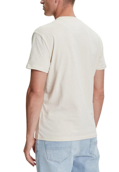 Tommy Hilfiger Jeans T-Shirt Uomo Tommy Hilfiger Jeans WH7_15736002507_Beige_chiaro beige  beige