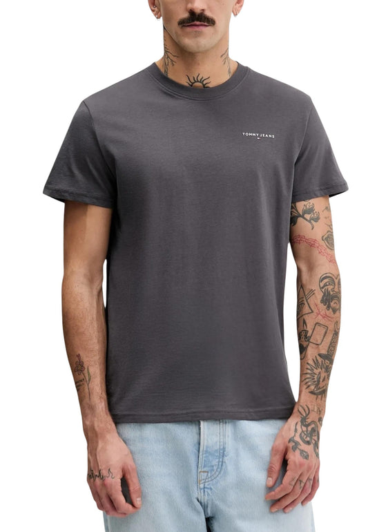 Tommy Hilfiger Jeans T-Shirt Uomo Tommy Hilfiger Jeans DM0DM21780 grey  grey