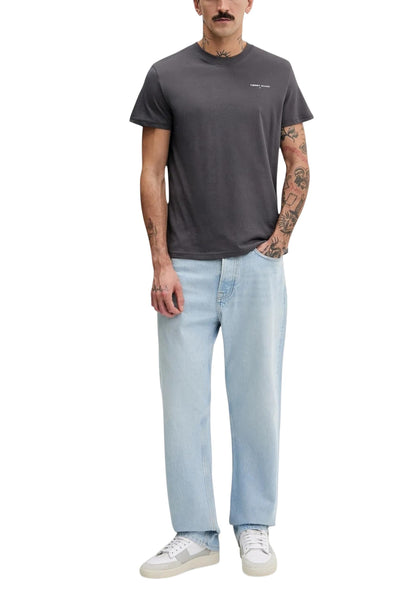 Tommy Hilfiger Jeans T-Shirt Uomo Tommy Hilfiger Jeans DM0DM21780 grey  grey