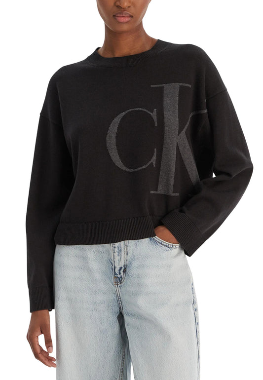Calvin Klein Jeans Maglia Donna Calvin Klein Jeans LV047E304G black  black