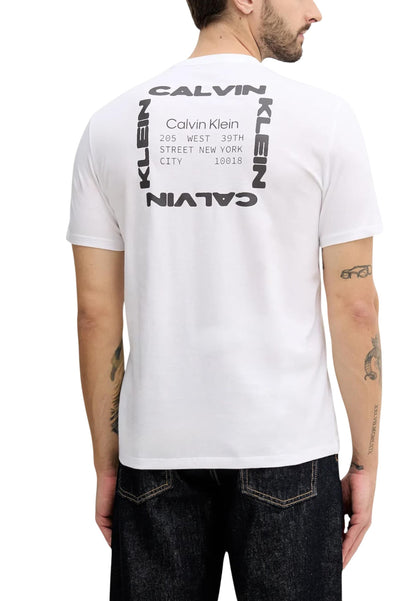 Calvin Klein Jeans T-Shirt Uomo Calvin Klein Jeans LV14RE830G white  white