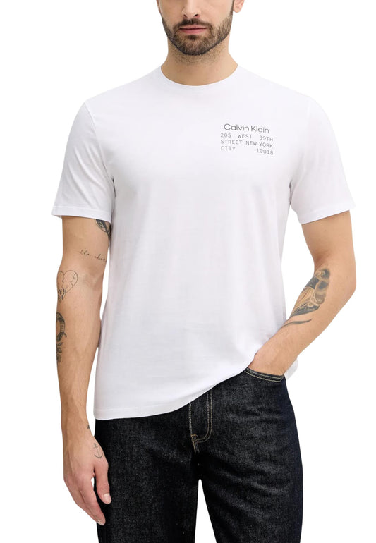 Calvin Klein Jeans T-Shirt Uomo Calvin Klein Jeans LV14RE830G white  white