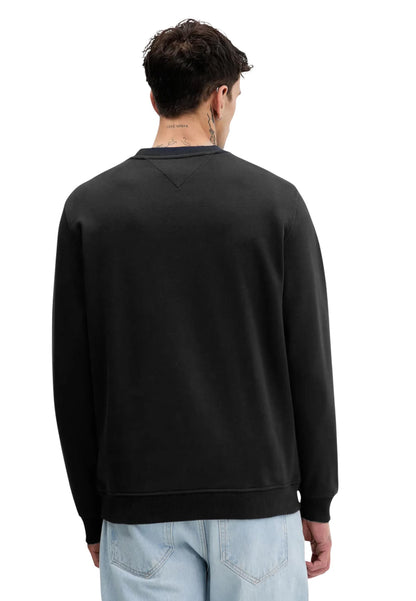 Tommy Hilfiger Jeans Felpa Uomo Tommy Hilfiger Jeans DM0DM22643 black  black