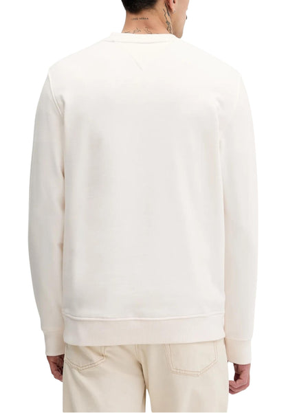 Tommy Hilfiger Jeans Felpa Uomo Tommy Hilfiger Jeans DM0DM22643 white  white