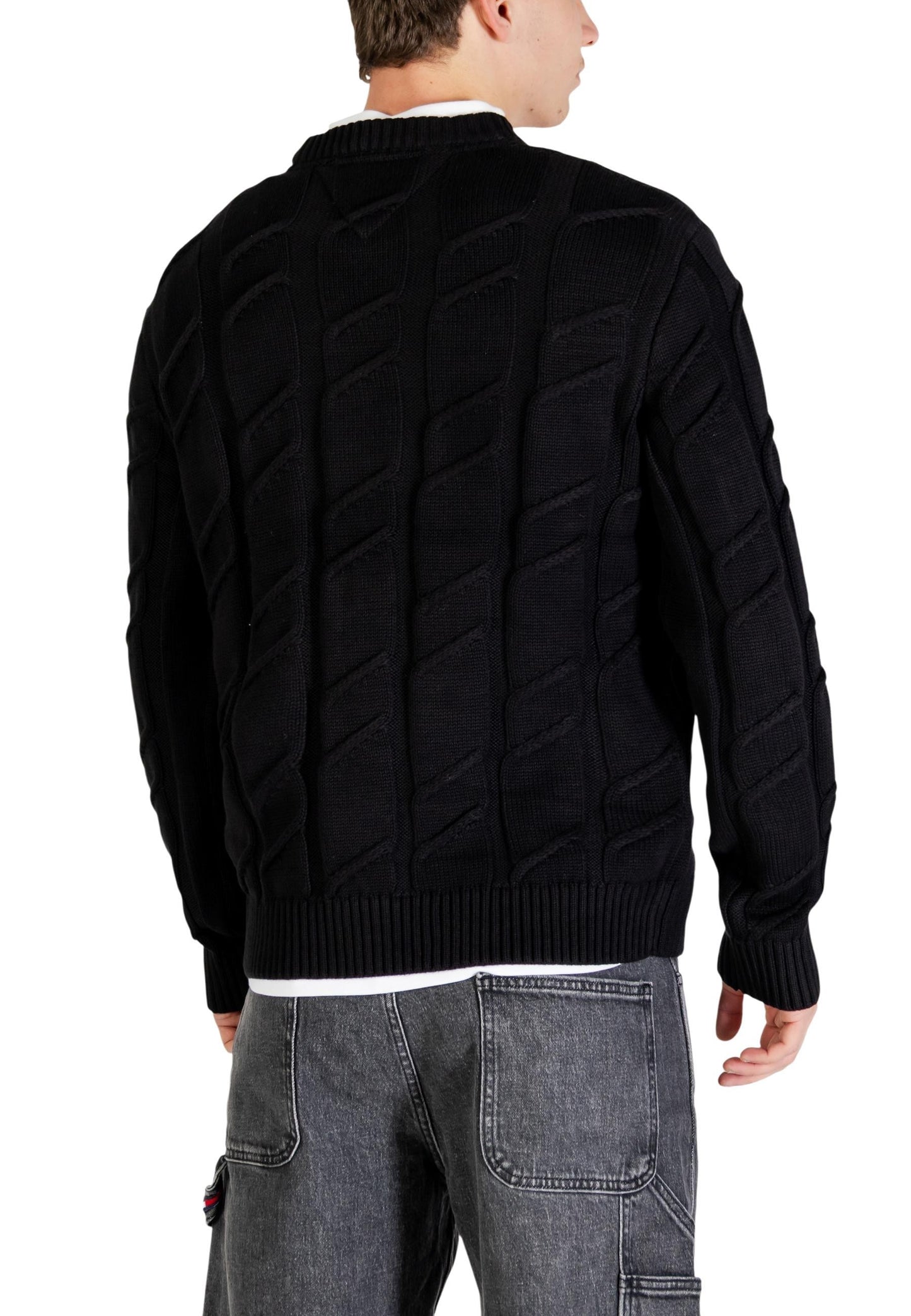 Tommy Hilfiger Jeans Maglia Uomo Tommy Hilfiger Jeans DM0DM22355 black  black