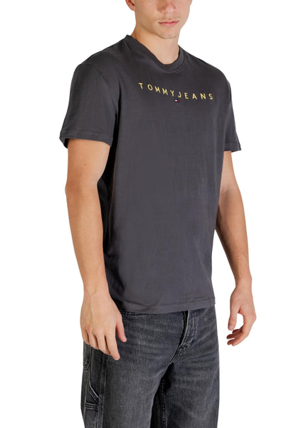 Tommy Hilfiger Jeans T-Shirt Uomo Tommy Hilfiger Jeans WH7_15736000153_Anthracite grey  grey