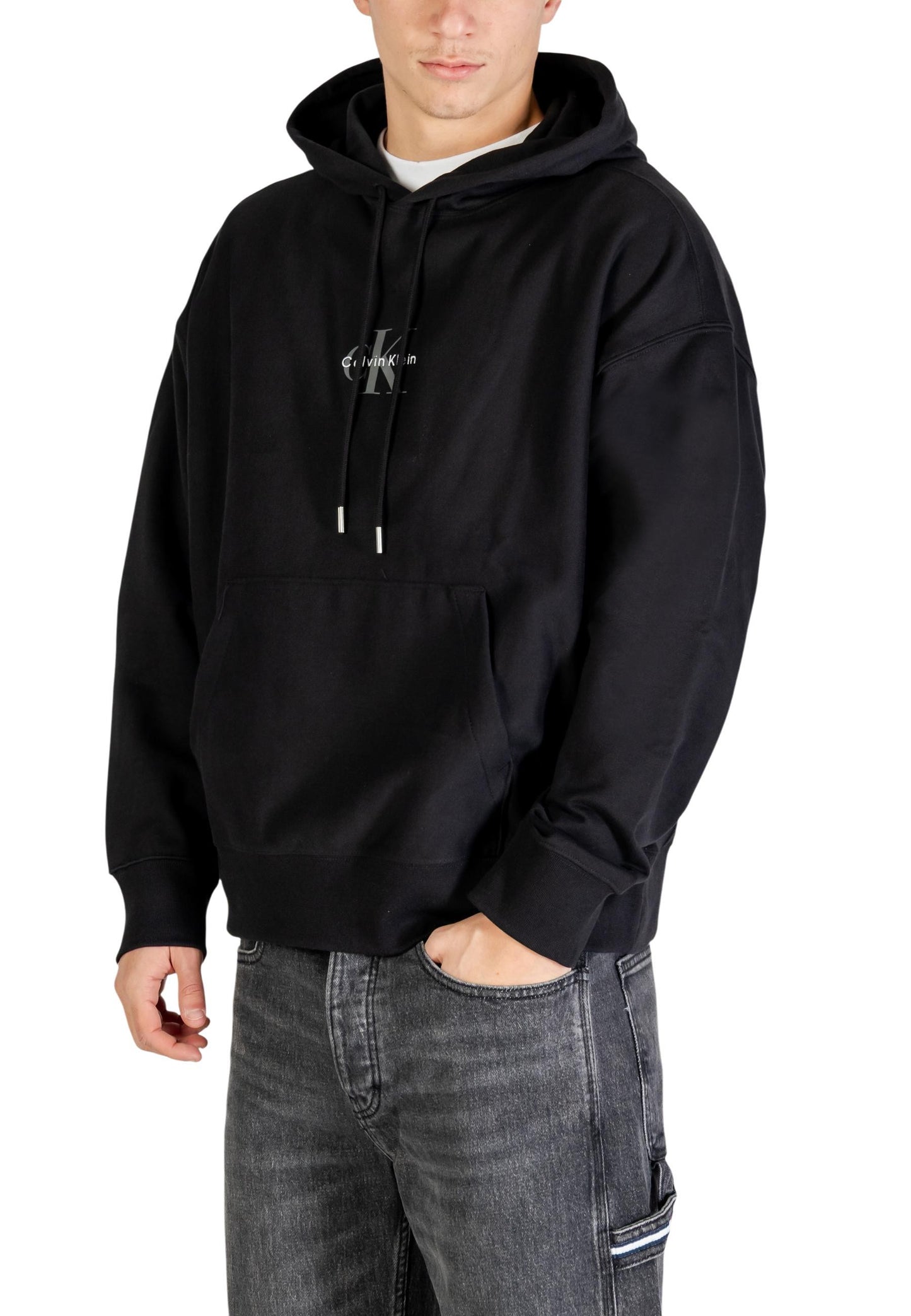 Calvin Klein Jeans Felpa Uomo Calvin Klein Jeans LV04RC281G black  black