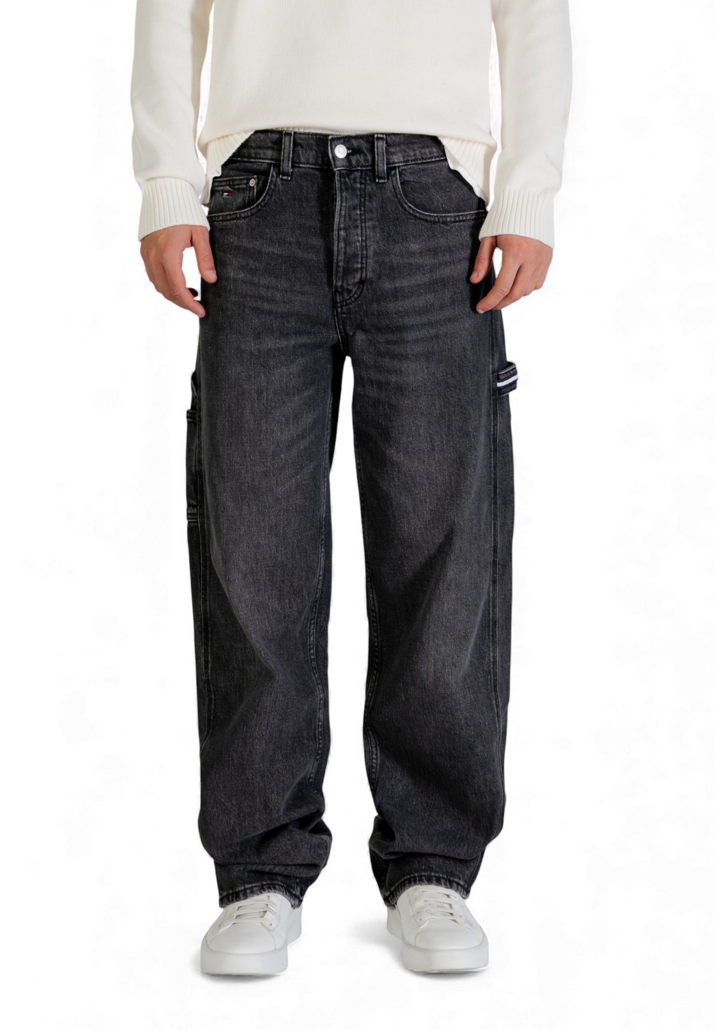Tommy Hilfiger Jeans Jeans Uomo Tommy Hilfiger Jeans DM0DM22566 black  black