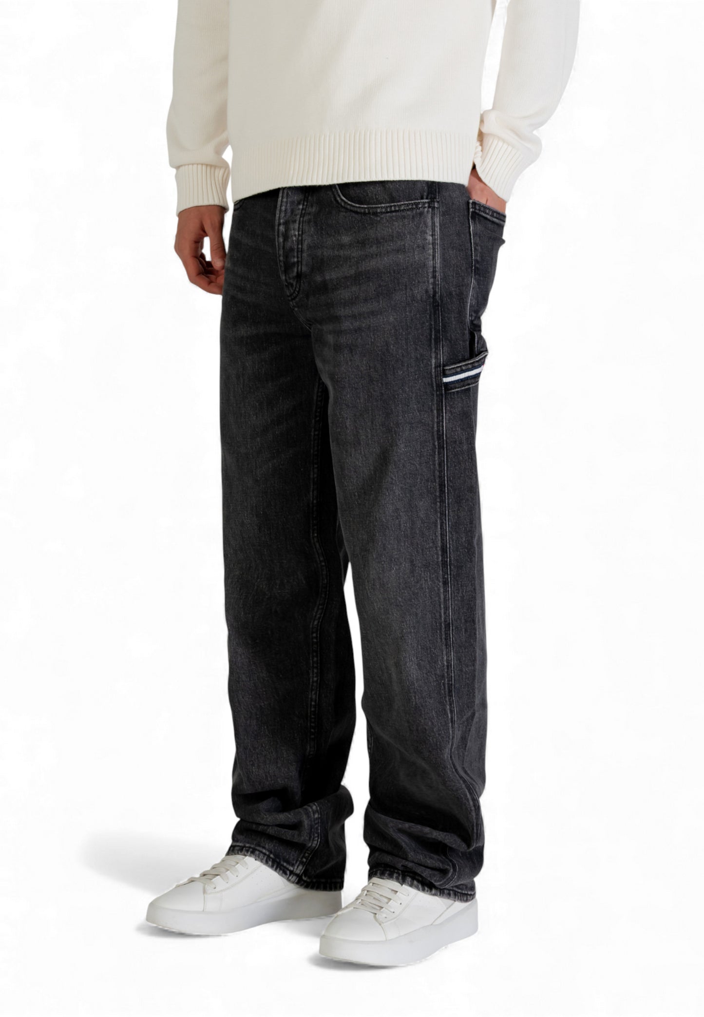 Tommy Hilfiger Jeans Jeans Uomo Tommy Hilfiger Jeans DM0DM22566 black  black