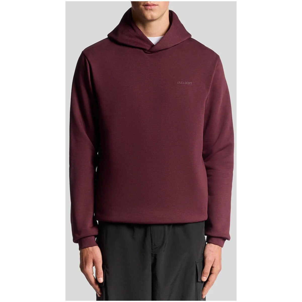 Lyle & Scott Felpa Uomo Lyle & Scott ML2394V bordeaux  bordeaux
